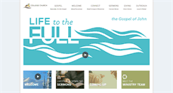 Desktop Screenshot of college-church.org